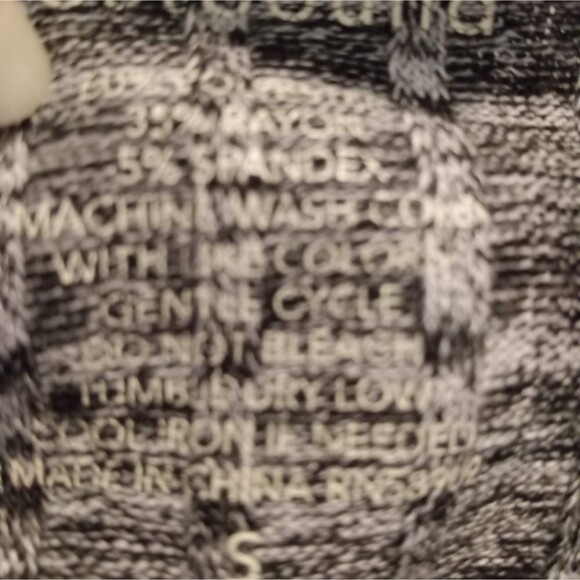 Westbound Multicolored Long Sleeve Ribbed Knit Oversized Shirt Size Small - Picture 4 of 4